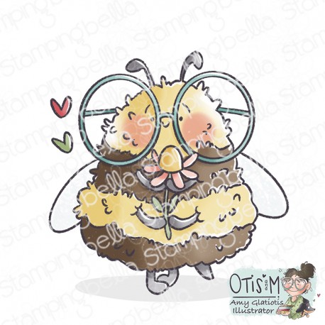 STAMPING BELLA - Buzzy Bee Holding a Flower