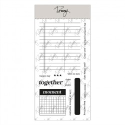 TOMMY CLEAR STAMPS - JOURNALING 2