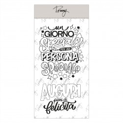 Tommy clear stamps – Un Giorno Speciale by Lettersofme