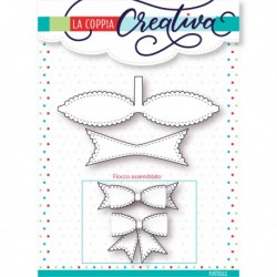 LA COPPIA CREATIVA FUSTELLE FIOCCO DECORATIVO