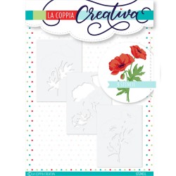 LCC – stencil DUE PAPAVERI