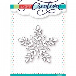 LA COPPIA CREATIVA FUSTELLE FIOCCO DI NEVE
