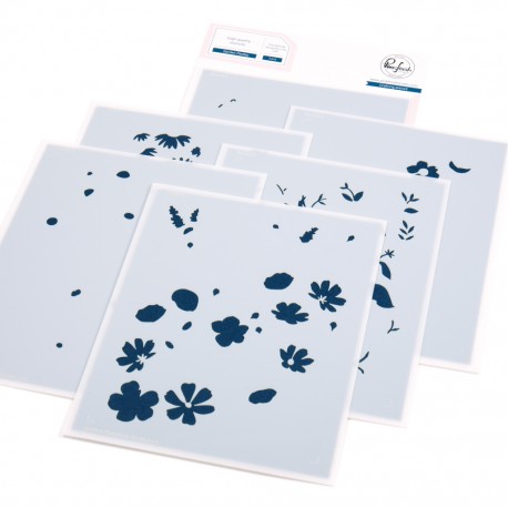 PINKFRESH STUDIO - Garden Medley  - Stencil