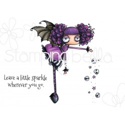 STAMPINGBELLA -  ODDBALL SPARKLE FAIRY RUBBER STAMP SET (INCLUDES 2 STAMPS)