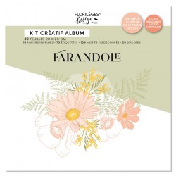 FLORILEGES - KIT CRÉATIF ALBUM FARANDOLE