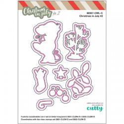 88567CML-C Christmas in July - FUSTELLA