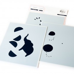 PINKFRESH STUDIO - SWEET SAFARI - Stencil