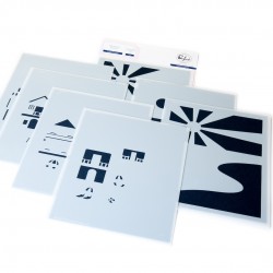 PINKFRESH STUDIO - COASTAL PARADISE - Stencil
