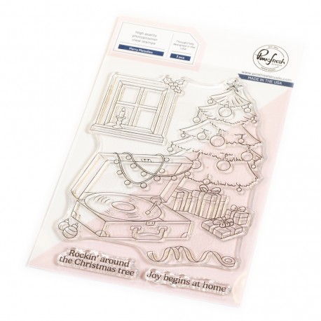 PINKFRESH STUDIO - Merry Melodies Stamp