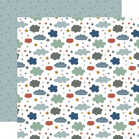 ECHOPARK - Dream Big Little Boy: 4x6 Journanling Cards 12x12 Patterned Paper