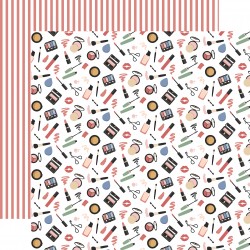 ECHOPARK - Dream Big Little Boy: Tractors 12x12 Patterned Paper