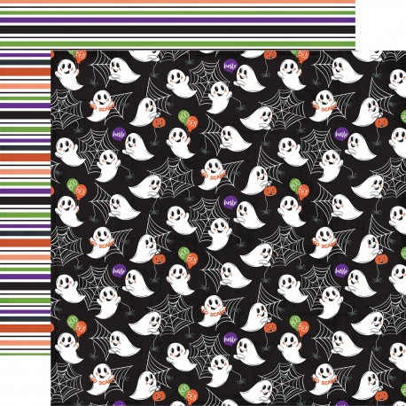 ECHOPARK - Ghosts And Goblins: Halloween Night 12x12 Patterned Paper