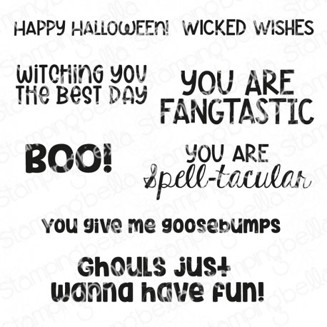 STAMPINGBELLA - Wicked Words Sentiment Set