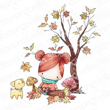 STAMPINGBELLA - Little Cutie Autumn in the Woods